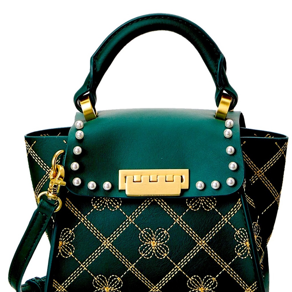 Zac Posen
Eartha Mini Leather Top Handle Bag